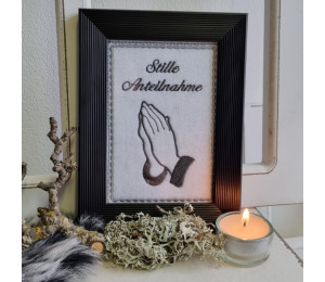 ITH Postkarte - Trauerkarte In stiller Anteilnahme